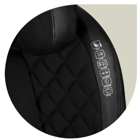 Fotelik samochodowy Nukido Louis czarny 15-36 kg ISOFIX