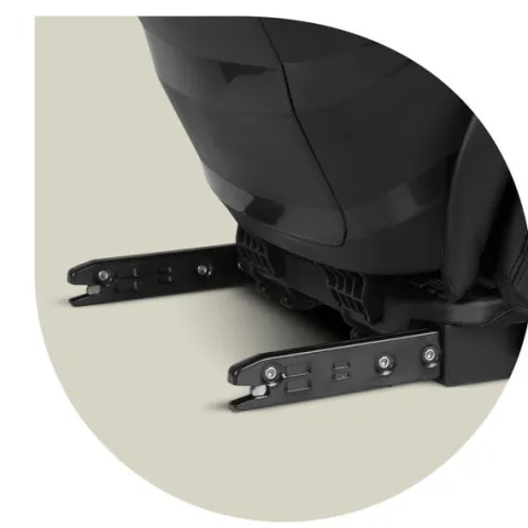 Fotelik samochodowy Nukido Louis czarny 15-36 kg ISOFIX