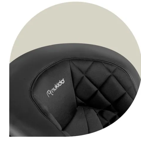 Fotelik samochodowy Nukido Louis czarny 15-36 kg ISOFIX