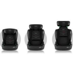 Fotelik samochodowy Nukido Louis czarny 15-36 kg ISOFIX