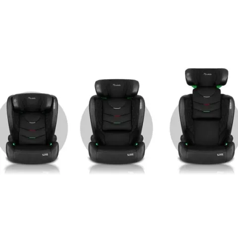Fotelik samochodowy Nukido Louis czarny 15-36 kg ISOFIX