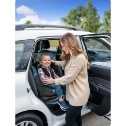 Fotelik samochodowy Nukido Prestige Line czarno-niebieski 0-36 kg ISOFIX