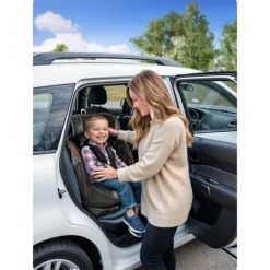 Fotelik samochodowy Nukido Prestige Line czarno-szary 0-36 kg ISOFIX