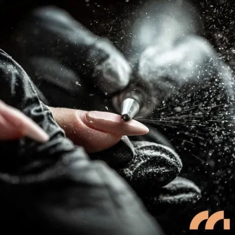 Frezarka do Paznokci Bezprzewodowa ze Stacją Manicure Pedicure 50W