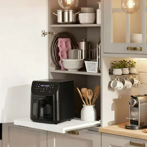 Frytkownica beztłuszczowa Air fryer Berdsen BD-660 czarna