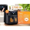 Frytkownica beztłuszczowa Air fryer Berdsen BD-661 czarna