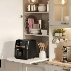 Frytkownica beztłuszczowa Air fryer Berdsen BD-655 czarna