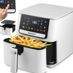 Frytkownica beztłuszczowa Air fryer Berdsen BD-662 biała