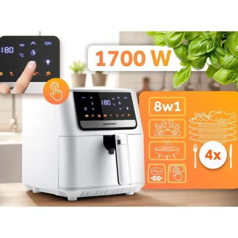 Frytkownica beztłuszczowa Air fryer Berdsen BD-662 biała
