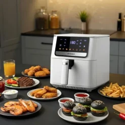Frytkownica beztłuszczowa Air fryer Berdsen BD-662 biała