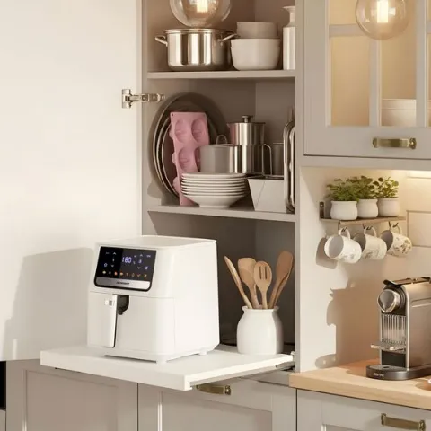 Frytkownica beztłuszczowa Air fryer Berdsen BD-662 biała