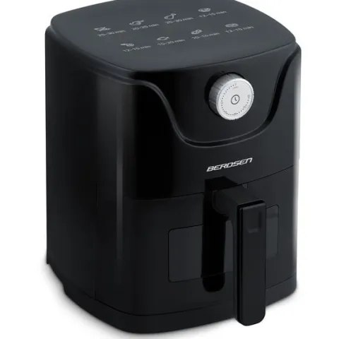 Frytkownica beztłuszczowa Air fryer Berdsen BD-654 czarna