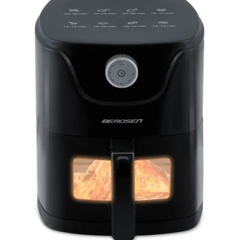 Frytkownica beztłuszczowa Air fryer Berdsen BD-654 czarna