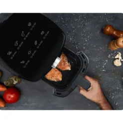Frytkownica beztłuszczowa Air fryer Berdsen BD-654 czarna