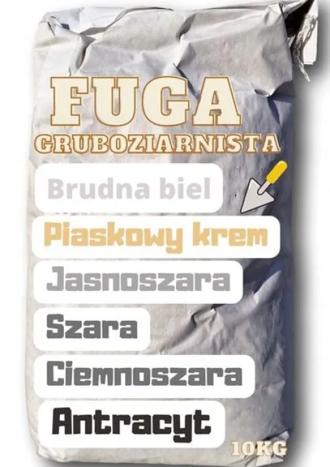 Fuga Stara Cegła, Klinkier, Kamień Elastyczna 10kg zaprawa spoinowania fugi