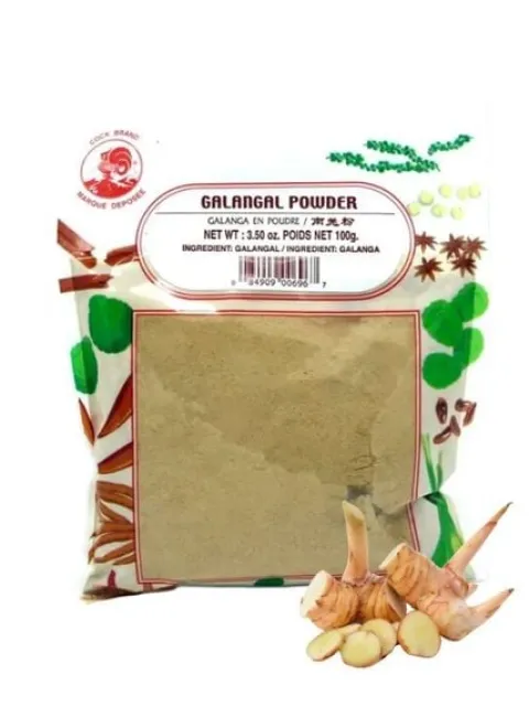Galangal mielony w proszku suszony przyprawa korzeń azjatycki jak imbir 100g