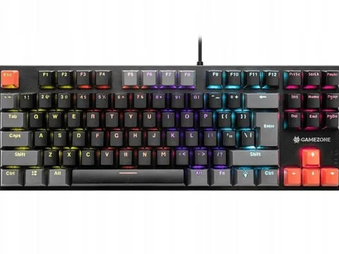 GAMINGOWA KLAWIATURA MECHANICZNA RGB ESPORTOWA TKL