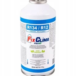 GAZ DO KLIMATYZACJI R134A CZYNNIK CHŁODNICZY + USZCZELNIACZ 3W1 R134A