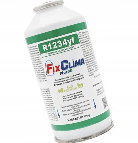 GAZ DO NABICIA KLIMATYZACJI W AUCIE CZYNNIK R1234YF 170g