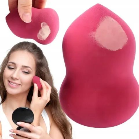 GĄBKA GĄBECZKA DO MAKIJAŻU PODKŁADU BEAUTY BLENDER APLIKATOR MAKE-UP