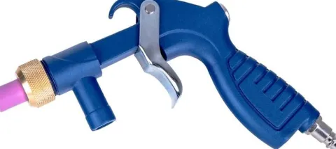 Geko Pistolet do piaskowania z wężem PS-3 dysza ceramiczna metalowa