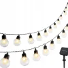GIRLANDA SOLARNA Lampki Ogrodowe 20LED Wiszące 2,8m Na Balkon P145
