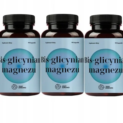 Glicynian Magnezu Jemy Zdrowo 270 Kapsułek 375mg w dziennej pracy