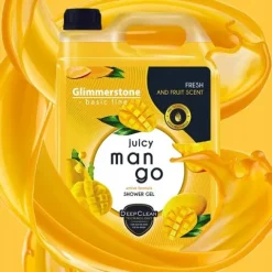 GLIMMERSTONE SHOWER GEL ŻEL POD PRYSZNIC SOCZYSTE ŚWIEŻE MANGO 5L JAKOŚĆ
