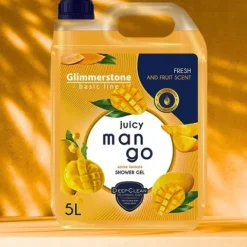 GLIMMERSTONE SHOWER GEL ŻEL POD PRYSZNIC SOCZYSTE ŚWIEŻE MANGO 5L JAKOŚĆ
