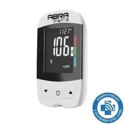 Glukometr ABRA smart Wieczysta gwarancja - nakłuwacz + paski + lancety