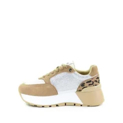 GOE Damskie sneakersy brązowe RR2N4070 BROWN 36