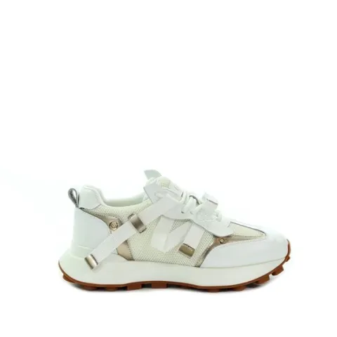 GOE Damskie sneakersy kremowe RR2N4065 WHITE 36