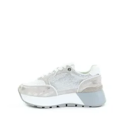 GOE Damskie sneakersy srebrne RR2N4068 SILVER 36