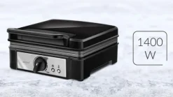 Gofrownica MPM MGO-24 1400W DUŻA MOC + gratis proszek do gofrów 0,5kg