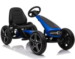 GOKART NA PEDAŁY LICENCJA MERCEDESA KOŁA EVA, MIĘKKIE SIEDZENIE Z LOGIEM MB JAKOŚĆ /XMX610