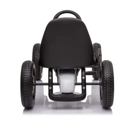 GOKART NA PEDAŁY LICENCJA MERCEDESA KOŁA EVA, MIĘKKIE SIEDZENIE Z LOGIEM MB JAKOŚĆ /XMX610