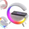Głośnik ładowarka RGB lampka LED