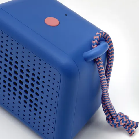 Głośnik bezprzewodowy Bluetooth USB-C wodoodporny IP67 5W 80h VAPPEBY niebieski