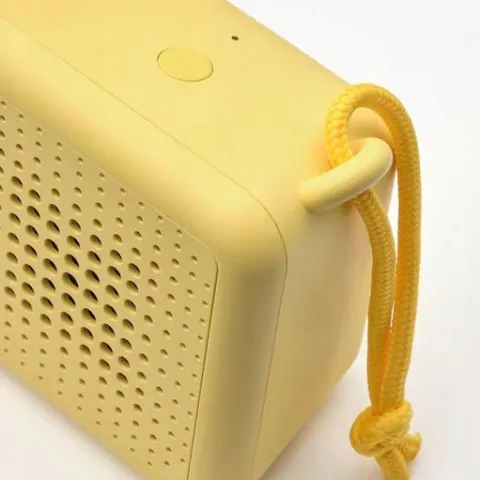 Głośnik bezprzewodowy Bluetooth USB-C wodoodporny IP67 5W 80h VAPPEBY żółty