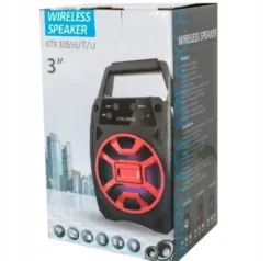 GŁOŚNIK BEZPRZEWODOWY BLUETOOTH RED