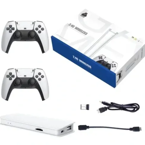 GRA 4K BEZPRZEWODOWA KONSOLA RETRO+2 PADY+20000GRY