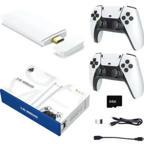 GRA 4K BEZPRZEWODOWA KONSOLA RETRO+2 PADY+20000GRY