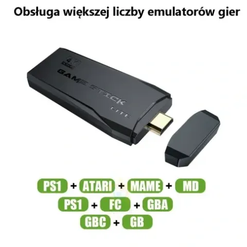 GRA 4K TELEWIZYJNA KONSOLA RETRO+2 PADY+20000 GRY