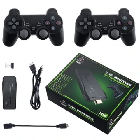 GRA 4K TELEWIZYJNA KONSOLA RETRO+2 PADY+20000 GRY