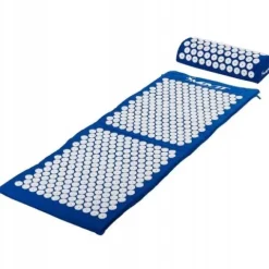 GRANATOWA MATA ZDROWOTNA DO AKUPRESURY 130x50 CM Z KOLCAMI NA BÓL PLECÓW