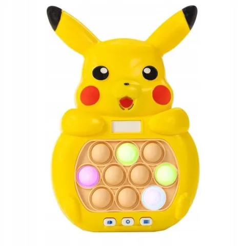 Gra POP IT PIKACZU PIKACHU elektroniczna zabawka zręcznościowa POPIT super
