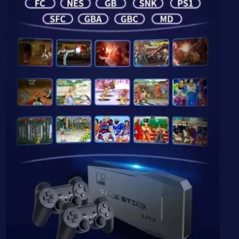 GRA TELEWIZYJNA KONSOLA RETRO MINI + 20000 GRY VIDEO EMULATOR + 2 PADY HDMI