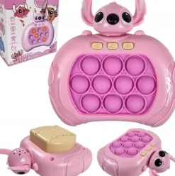 GRA ZRĘCZNOŚCIOWA POP IT ANTYSTRESOWA ELEKTRYCZNA KONSOLA LILO STICH POPIT