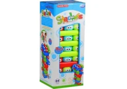 Gra Zręcznościowa Wieża Jenga z Klockami Robakami
