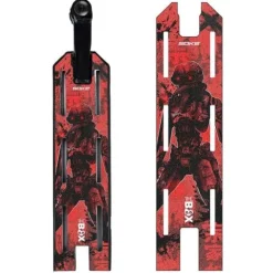 Grip tape do hulajnogi wyczynowej Soke Griptape 52x13cm Red Cyber